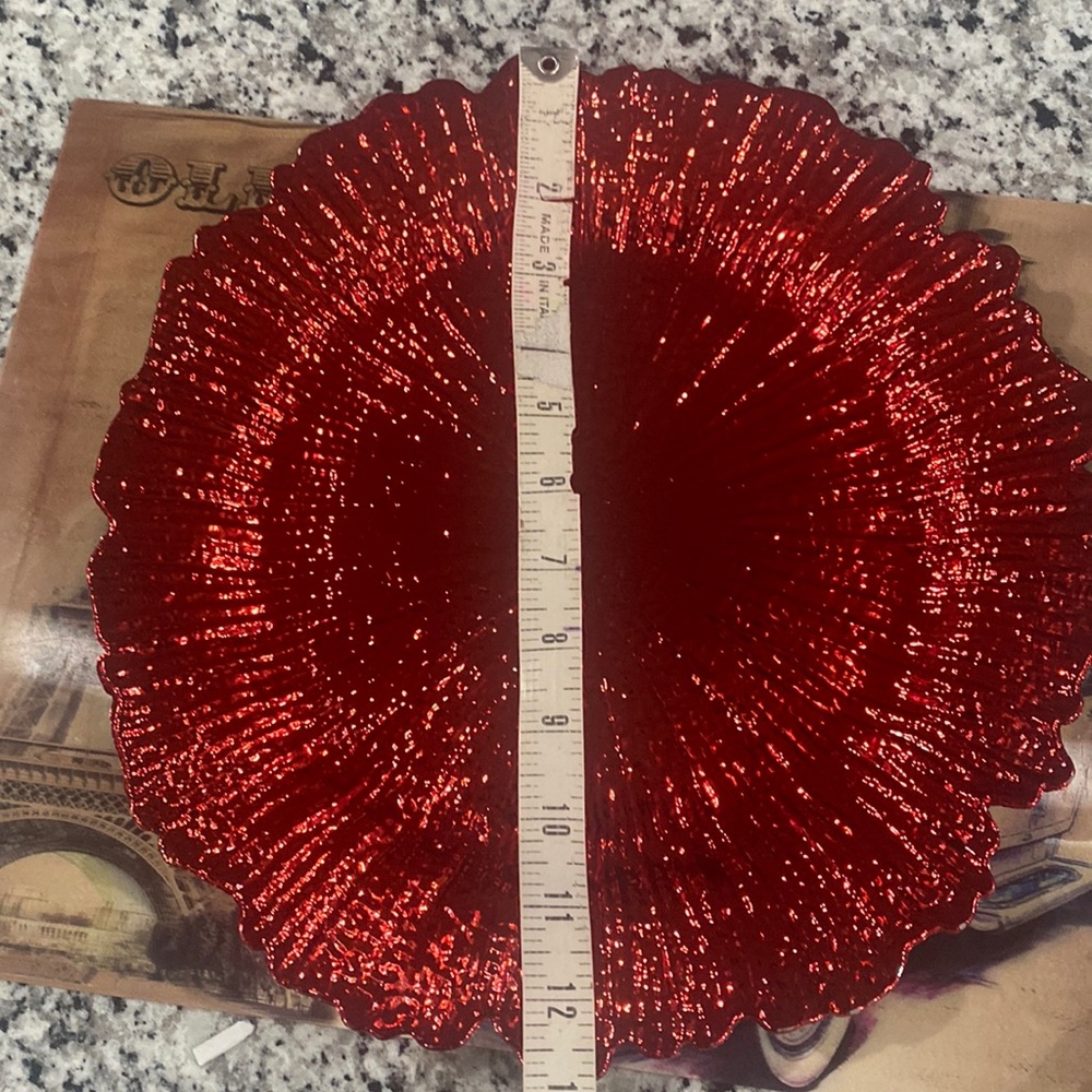 Decorative charger for wedding , party or any occasion.